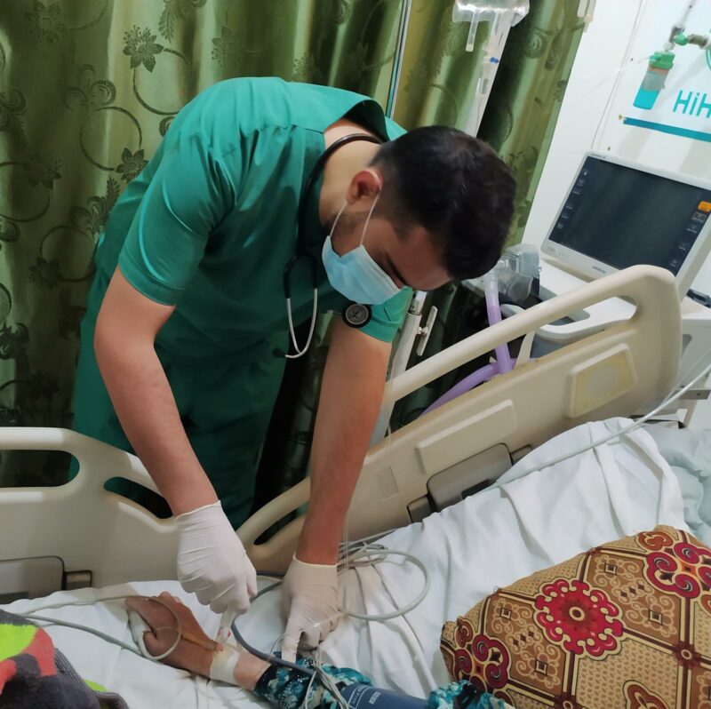قصة نجاح تدبير صدمة تحسسية في إحدى المشافي المعتمدة للتدريب في الهيئة السورية للاختصاصات الطبية
